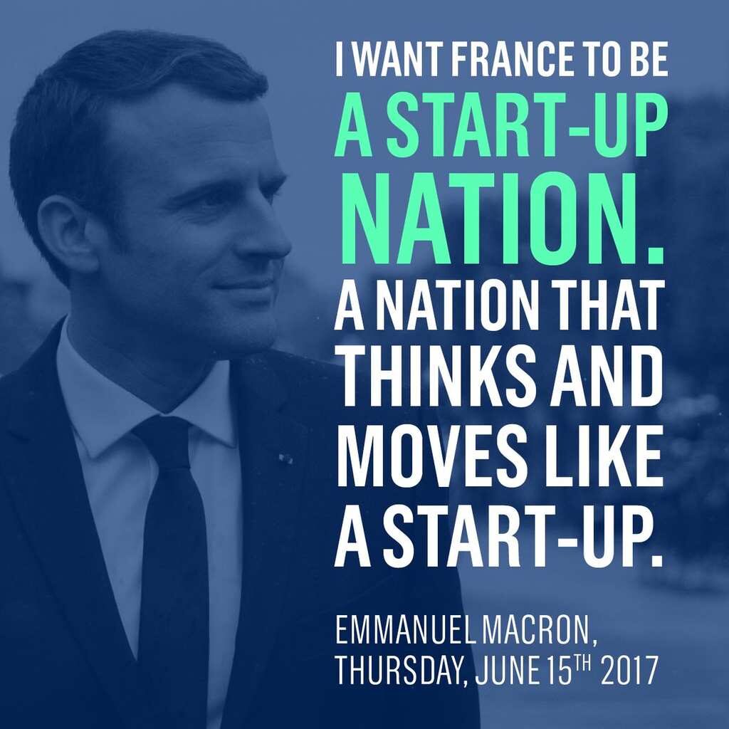 Le progrès emmanuel Macron