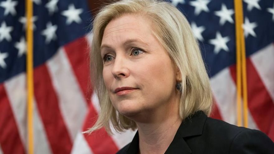 La demócrata Kirsten Gillibrand se plantea presentarse a la Presidencia de EE.UU. en 2020